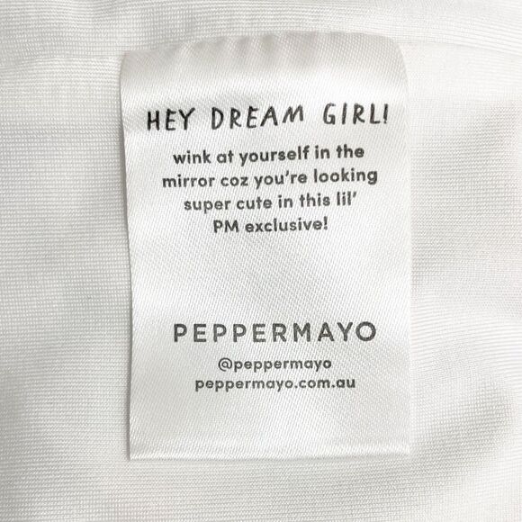 NWT Peppermayo Into The City Mesh Maxi Dress Cocoa Cream Check Womens Size 6 NEW - Picture 14 of 16